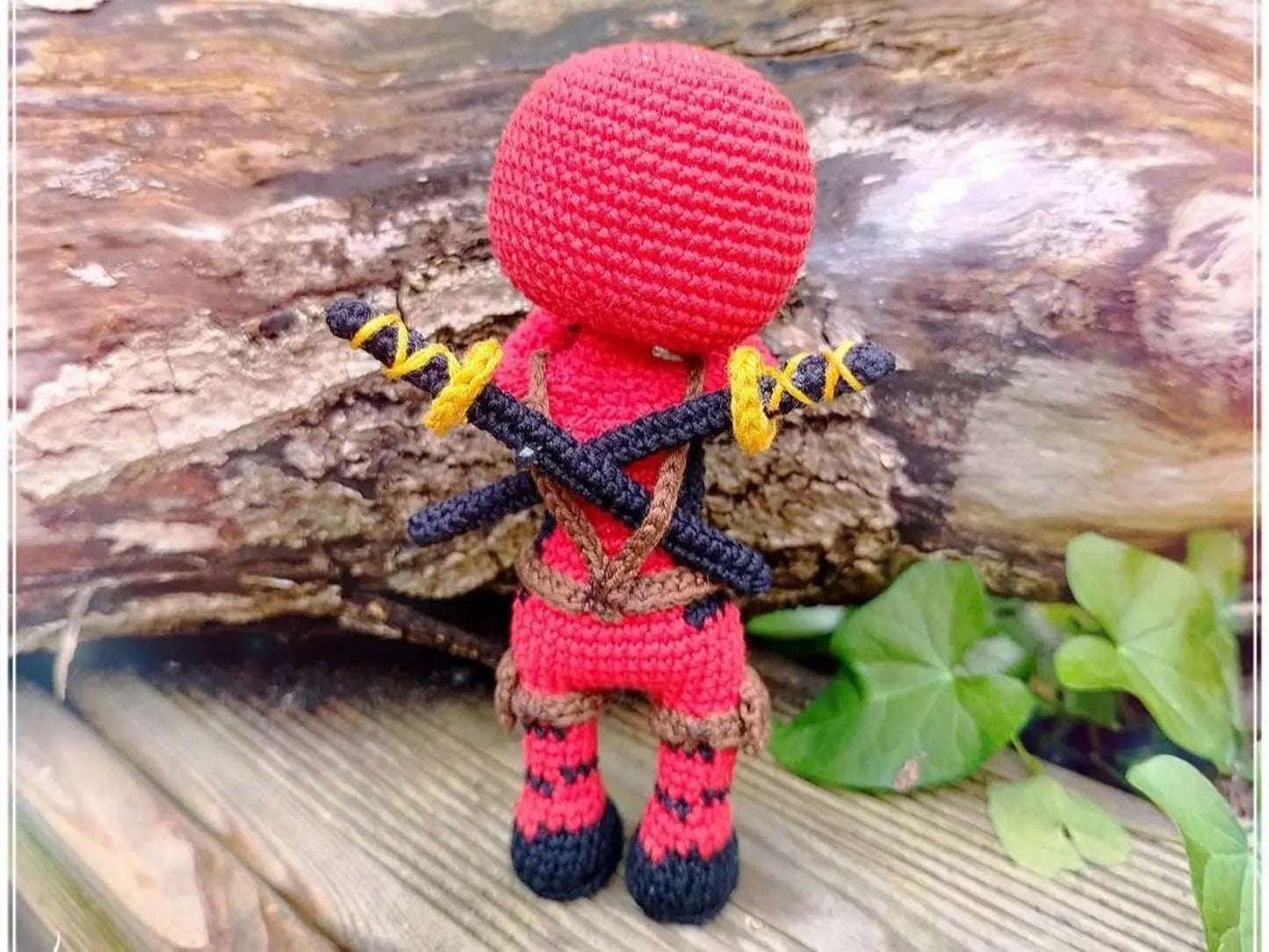 Wolverine Inspired Crochet Pattern: Amigurumi Superhero Doll